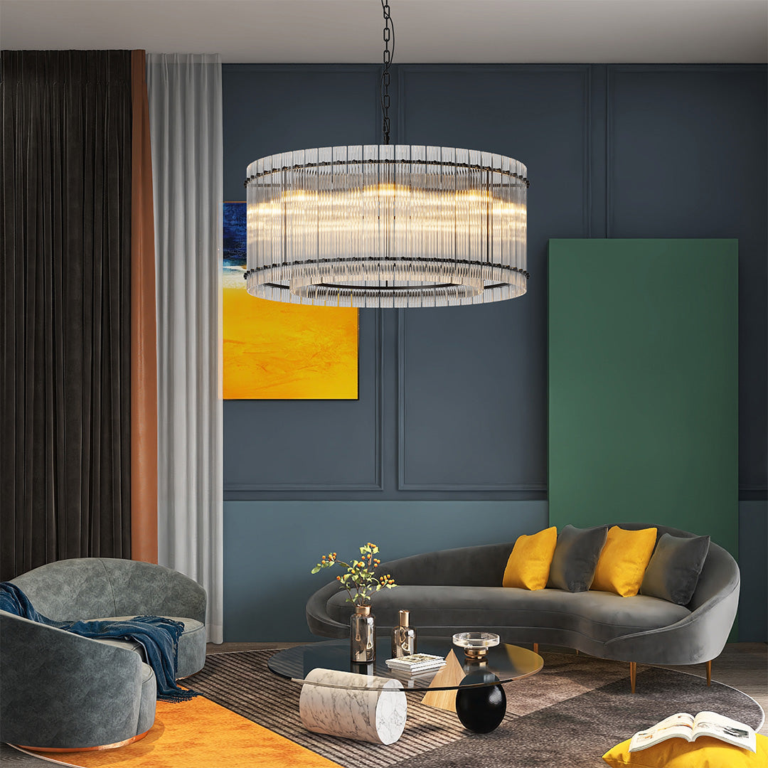 WINDSOR GLASS DOME IRON CEILING LANTERN