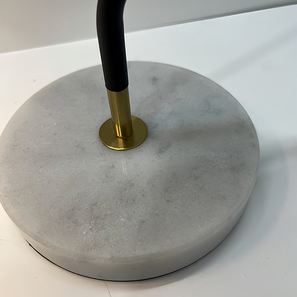 RAVENHURST MARBLE BASE DESK LIGHTING, MODERN MINIMALIST READING LAMP