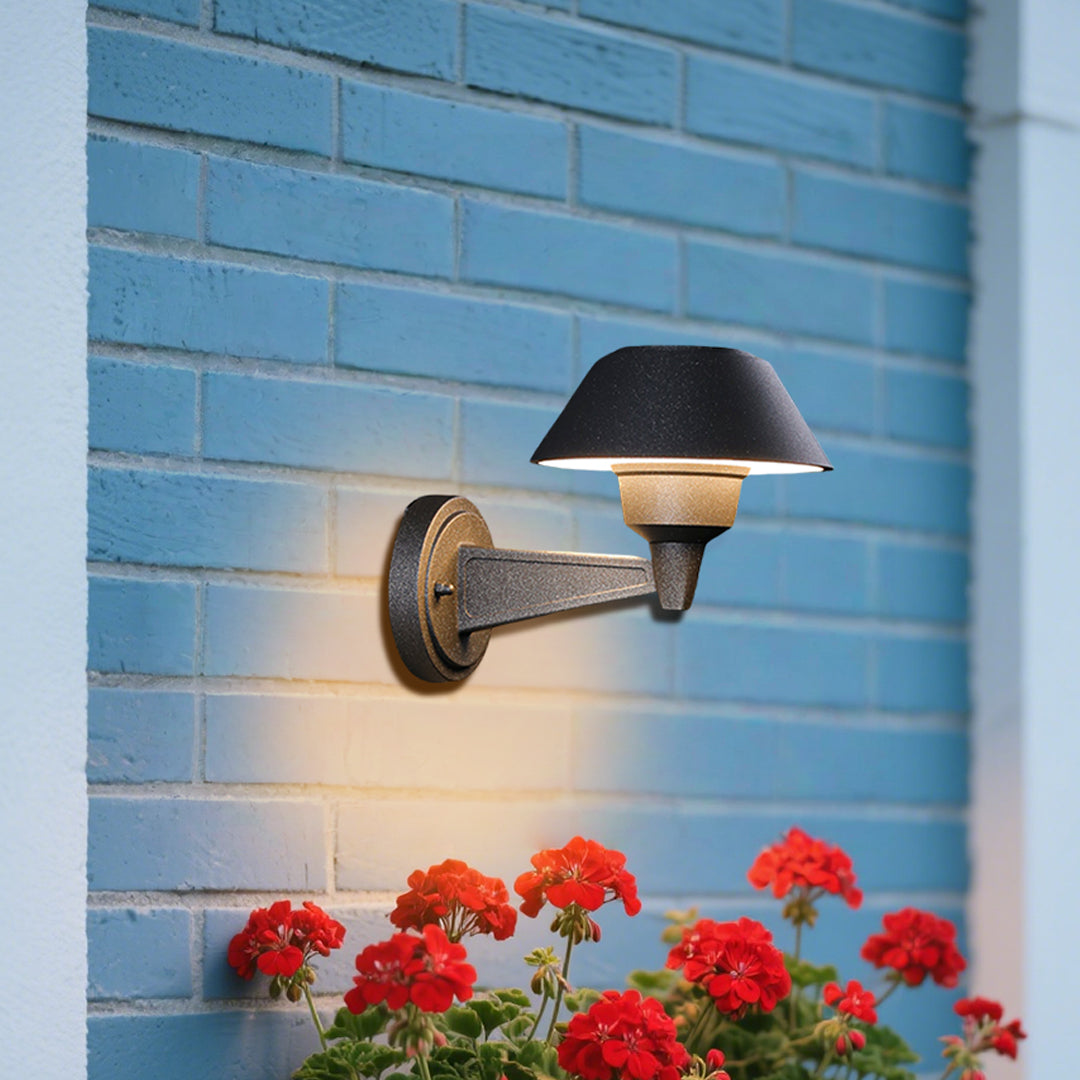 THORNBURY MODERN OUTDOOR WALL LANTERN - WEATHERPROOF MINIMALIST DESIGN