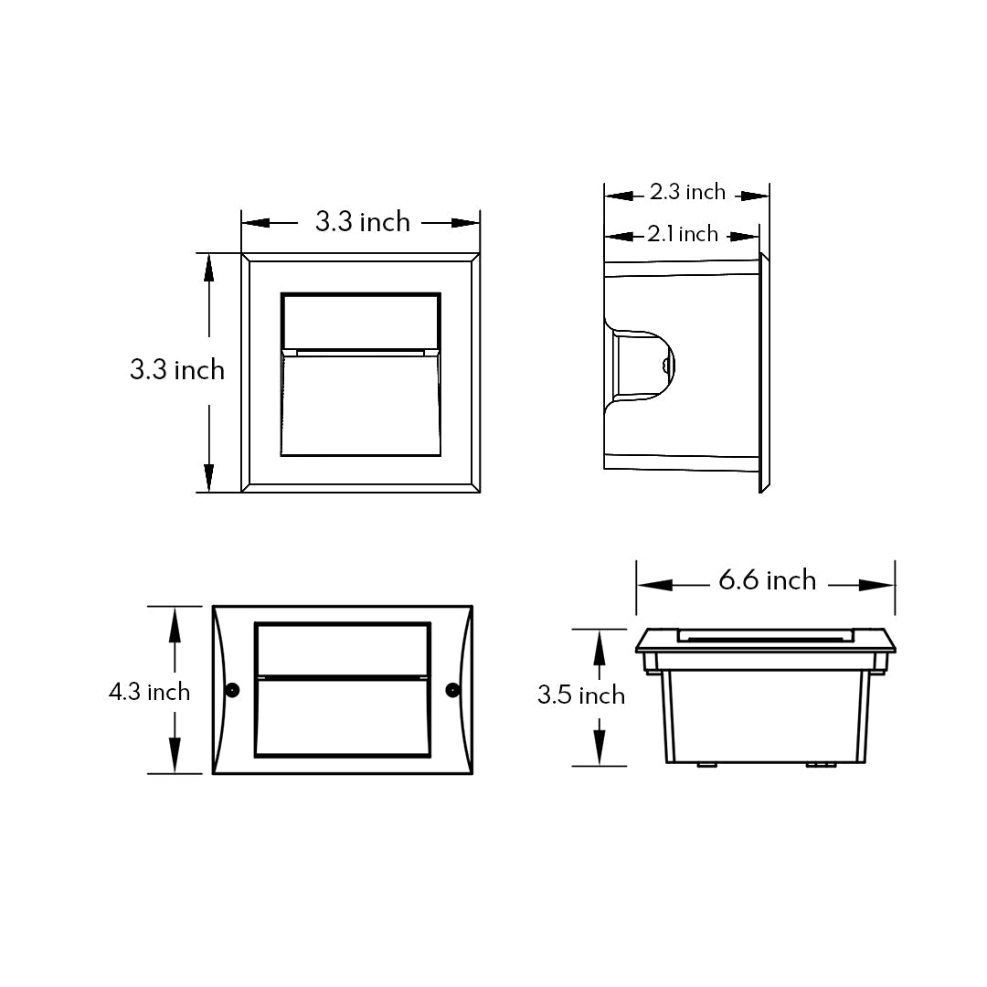 RAVENHURST INSET GLOW STEP ILLUMINATORS