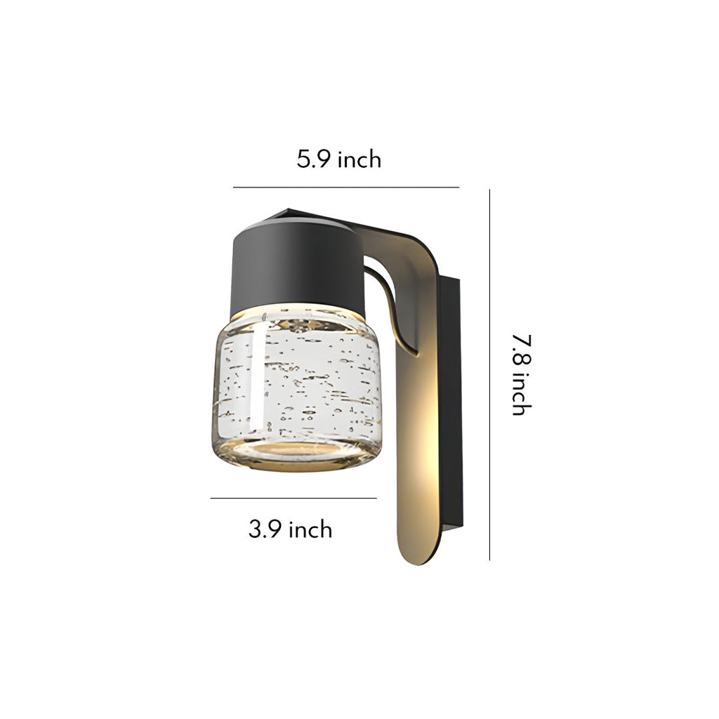 WHITECREST GARDEN ENCLAVE WEATHERPROOF WALL LANTERN