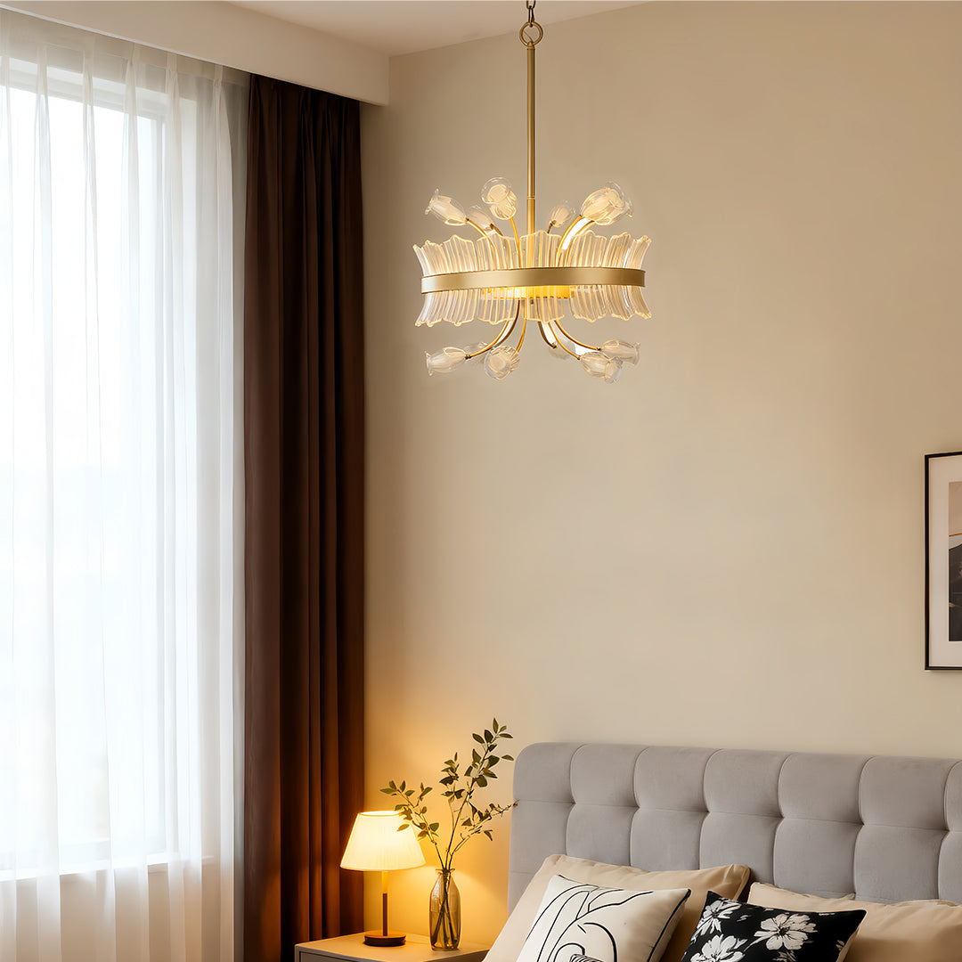 FLORENCE GARDENIA ADJUSTABLE CEILING SUSPENSION LIGHT