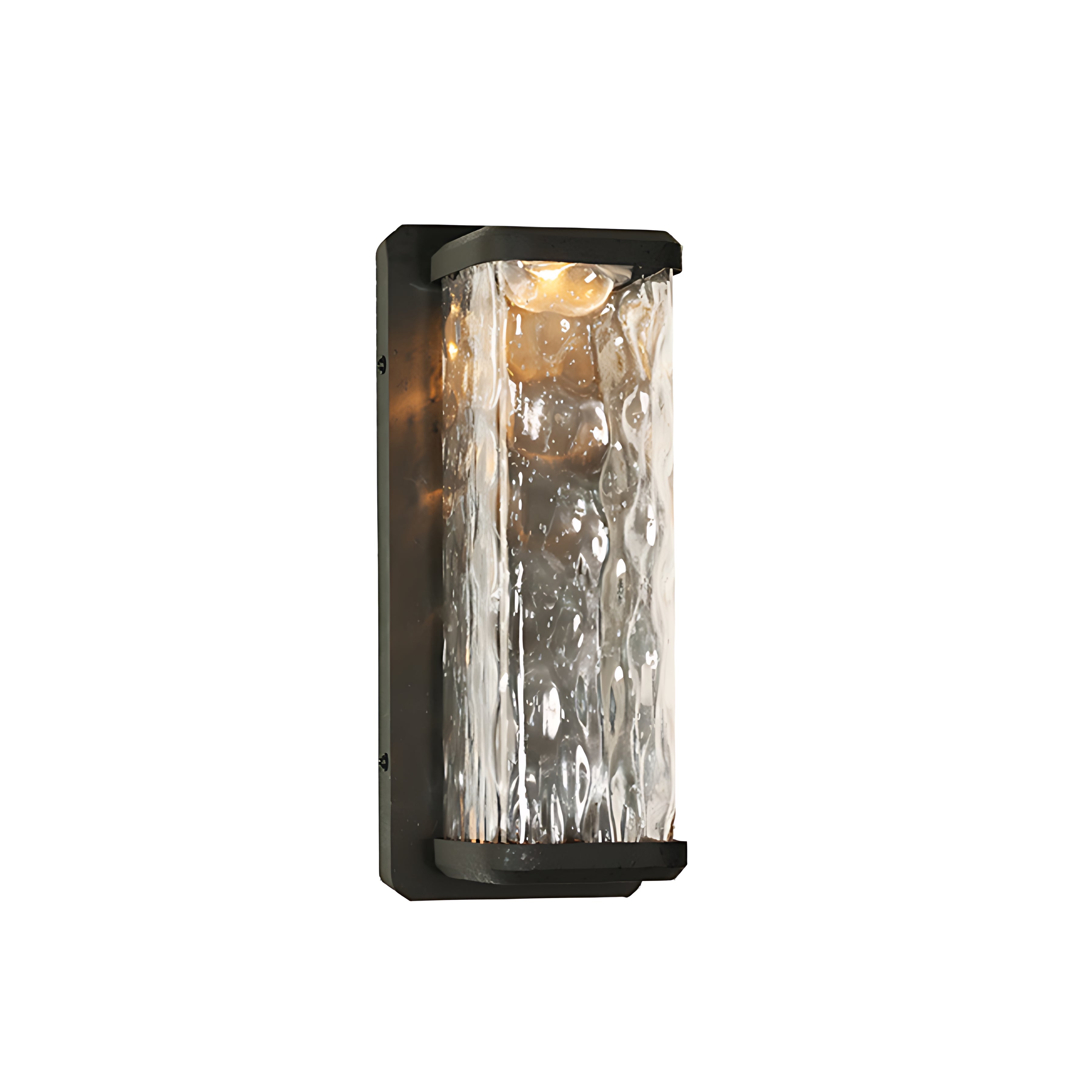 WINDSOR ALUMINUM RECTANGULAR OUTDOOR LIGHTING FIXTURE, WEATHER-RESISTANT