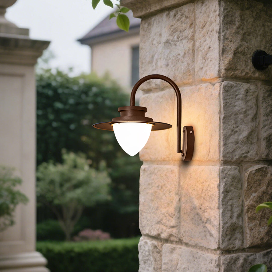 WINTERBOURNE ILLUMINATED OUTDOOR SCONCE