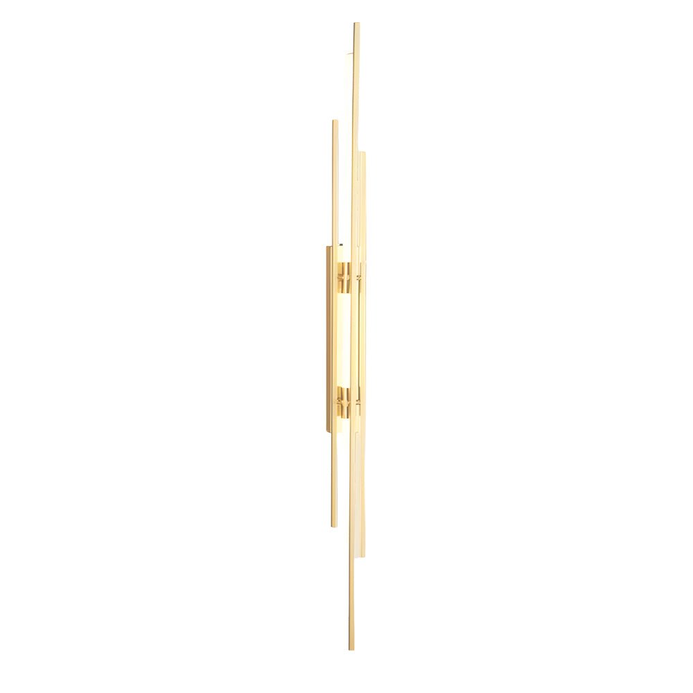 1. **WILLOUGHBY TRIO-TONE ACRYLIC WALL SCONCE**  
   A striking fusion of black, gold, and copper finishes, this modern LED wall sconce adds a contemporary flair to any space.

2. **CAVENDISH MODERNIST IRON WALL LANTERN**  
   Crafted from durable iron wi