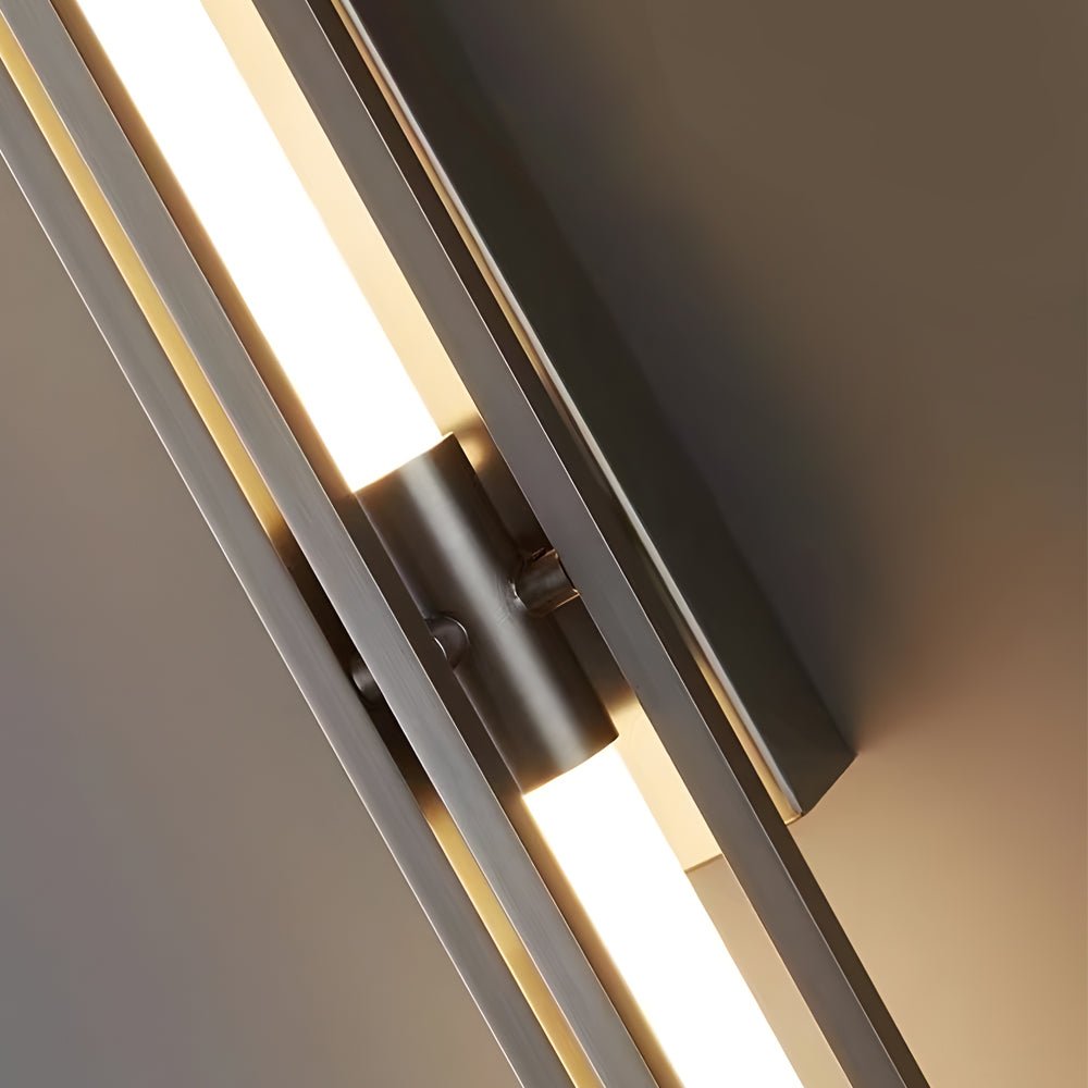 1. **WILLOUGHBY TRIO-TONE ACRYLIC WALL SCONCE**  
   A striking fusion of black, gold, and copper finishes, this modern LED wall sconce adds a contemporary flair to any space.

2. **CAVENDISH MODERNIST IRON WALL LANTERN**  
   Crafted from durable iron wi