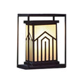 WINTERBOURNE RUSTIC GARDEN LANTERN, WEATHERPROOF COURTYARD ILLUMINATION