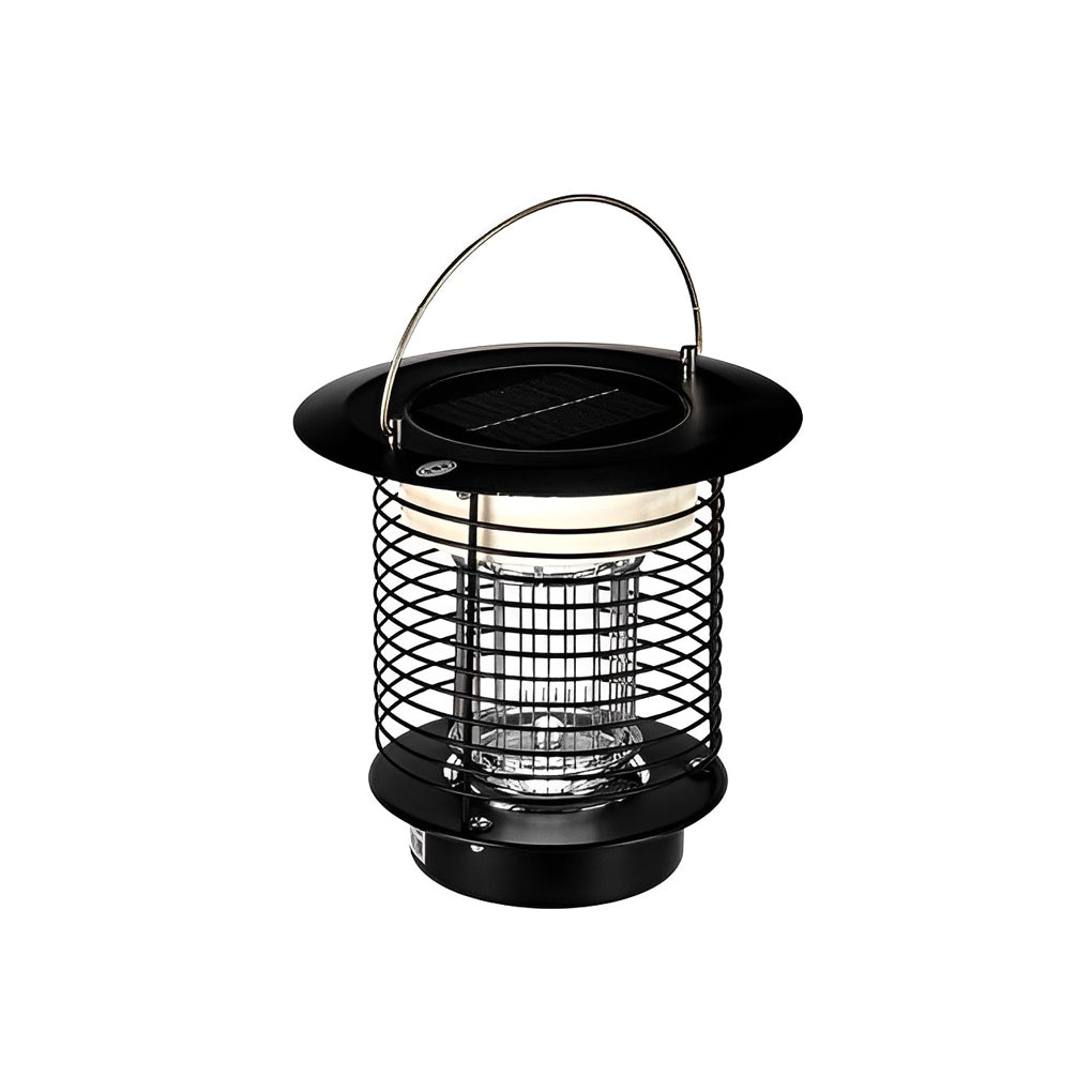 CHARLESTON PURPLE GLOW SOLAR INSECT TRAP LANTERN