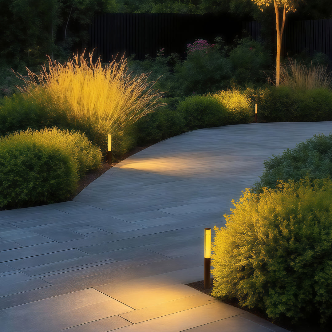 WHITBY GARDEN BEACON: MINIMALIST LED LANDSCAPE LANTERN