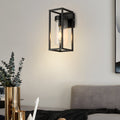 WHITECROSS VINTAGE GLASS INDUSTRIAL WALL LANTERN