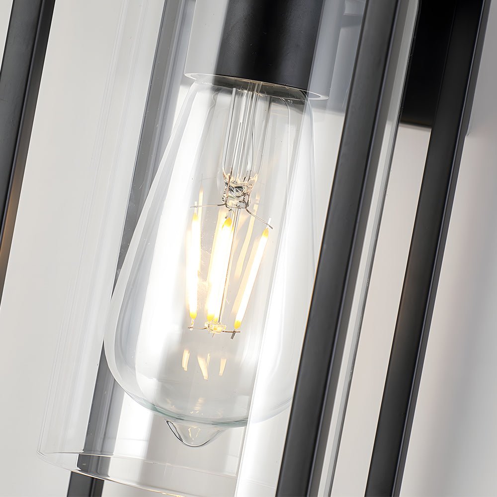 WHITECROSS VINTAGE GLASS INDUSTRIAL WALL LANTERN