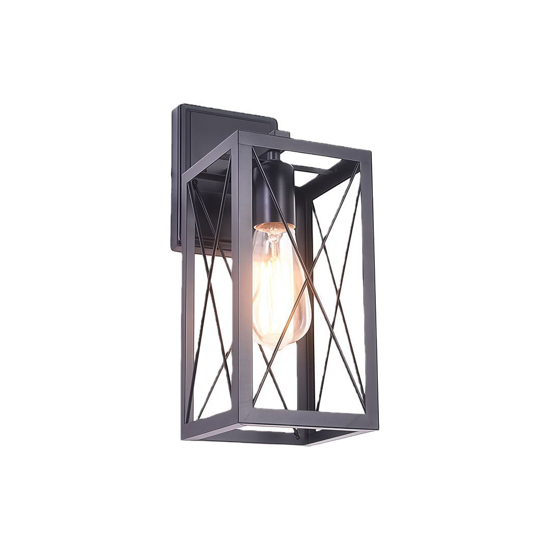 WINTHROP IRON CAGE WALL SCONCE