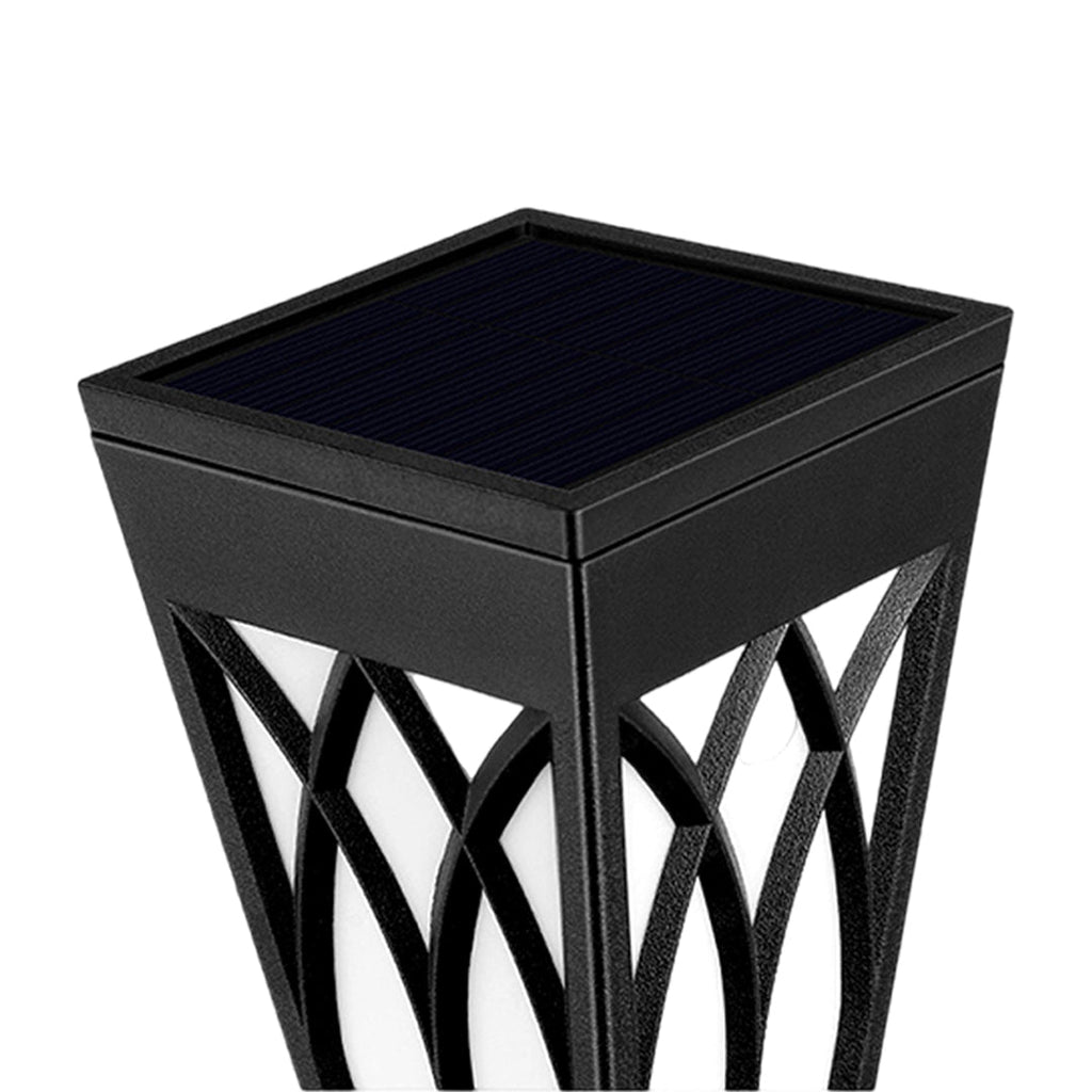 WINDSOR SOLAR-POWERED GARDEN LANTERN POST