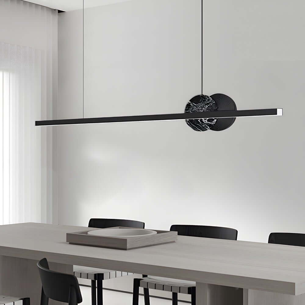RAVENSDALE MARBLE ORB LED HANGING LIGHT