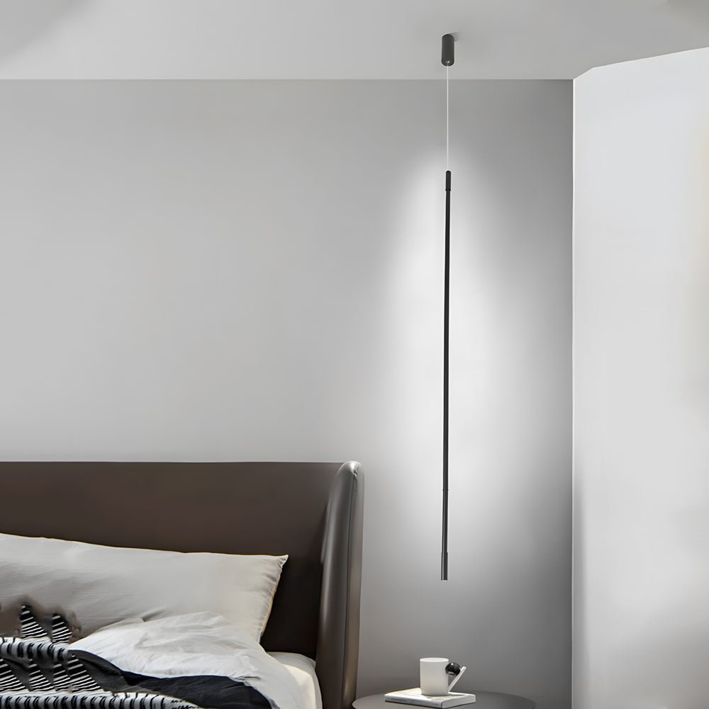 RAVENSDALE SLIMLINE BLACK LED PENDANT LIGHT