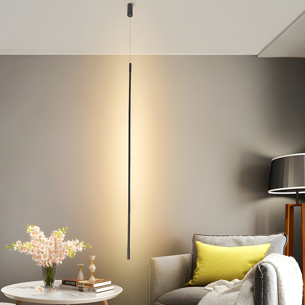 RAVENSDALE SLIMLINE BLACK LED PENDANT LIGHT