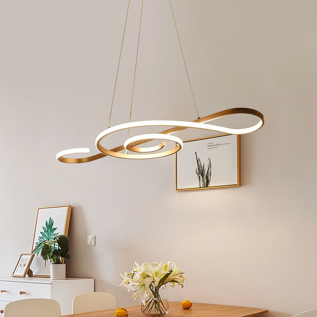 WINTHROP DIMMABLE LED DRUM CHANDELIER