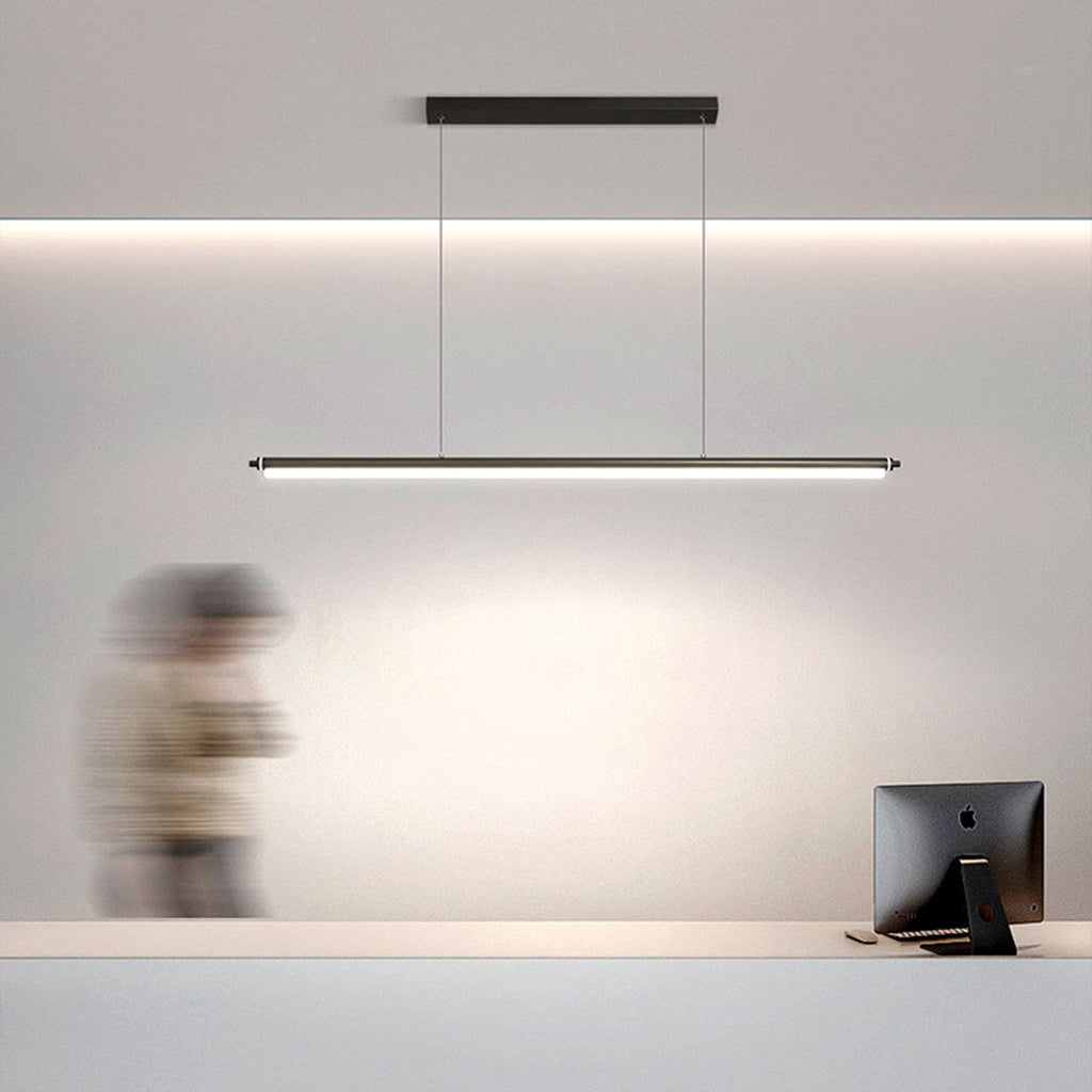 RAVENHALL BLACK METAL LINEAR CEILING LIGHT