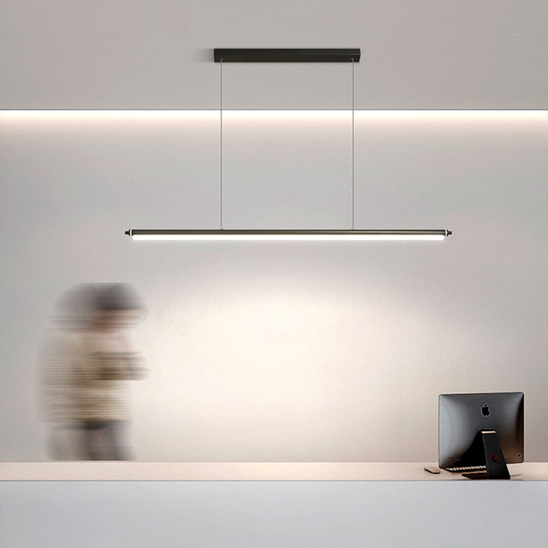RAVENHALL BLACK METAL LINEAR CEILING LIGHT
