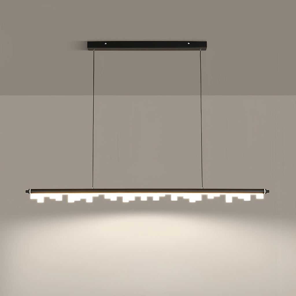 RAVENHALL BLACK METAL LINEAR CEILING LIGHT