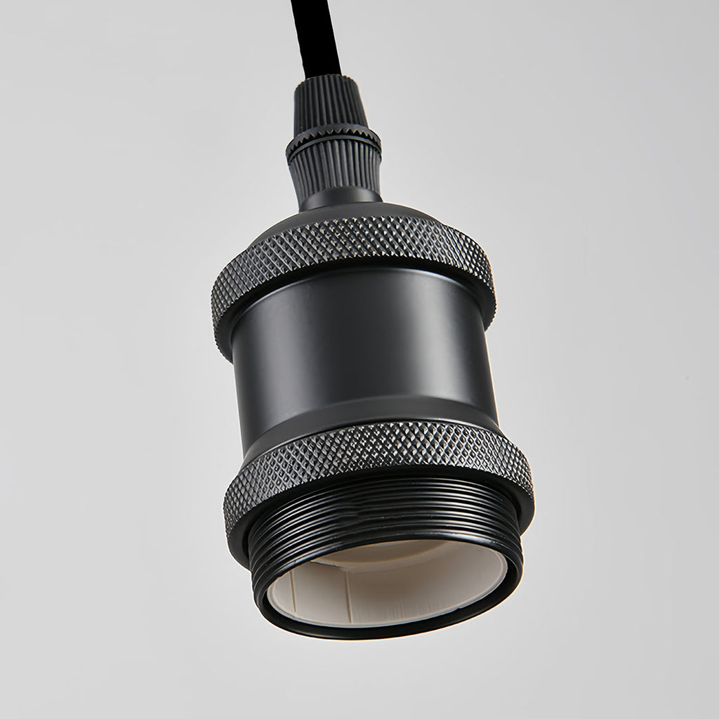 1. **MONTGOMERY FELT-ENCLOSED PENDANT LUMINAIRE**  
   A sophisticated pendant light featuring a sound-absorbing felt exterior and a robust iron frame, perfect for enhancing ambiance in any room.

2. **WINSLOW IRON & FELT HANGING ILLUMINATOR**  
   An inn