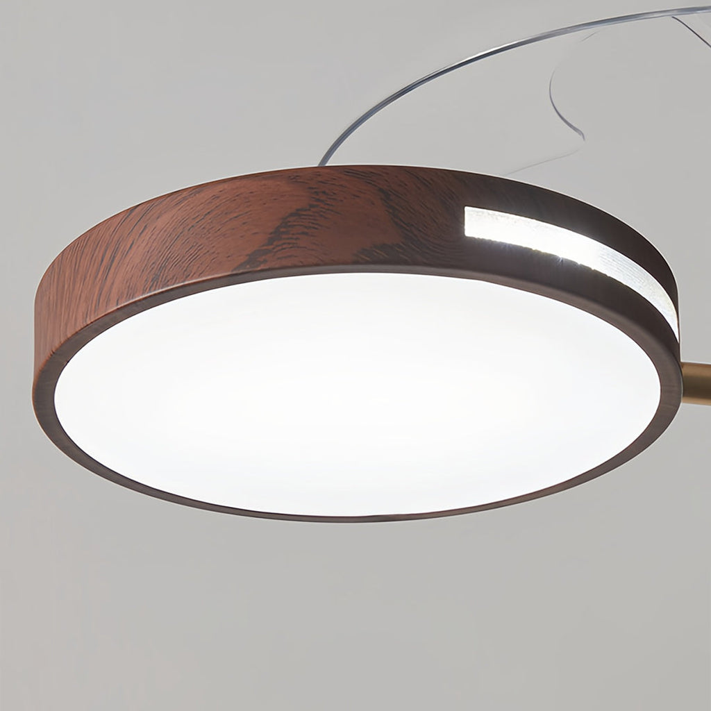 VIVIENNE FRENCH IRON TRIO LIGHT CEILING FAN