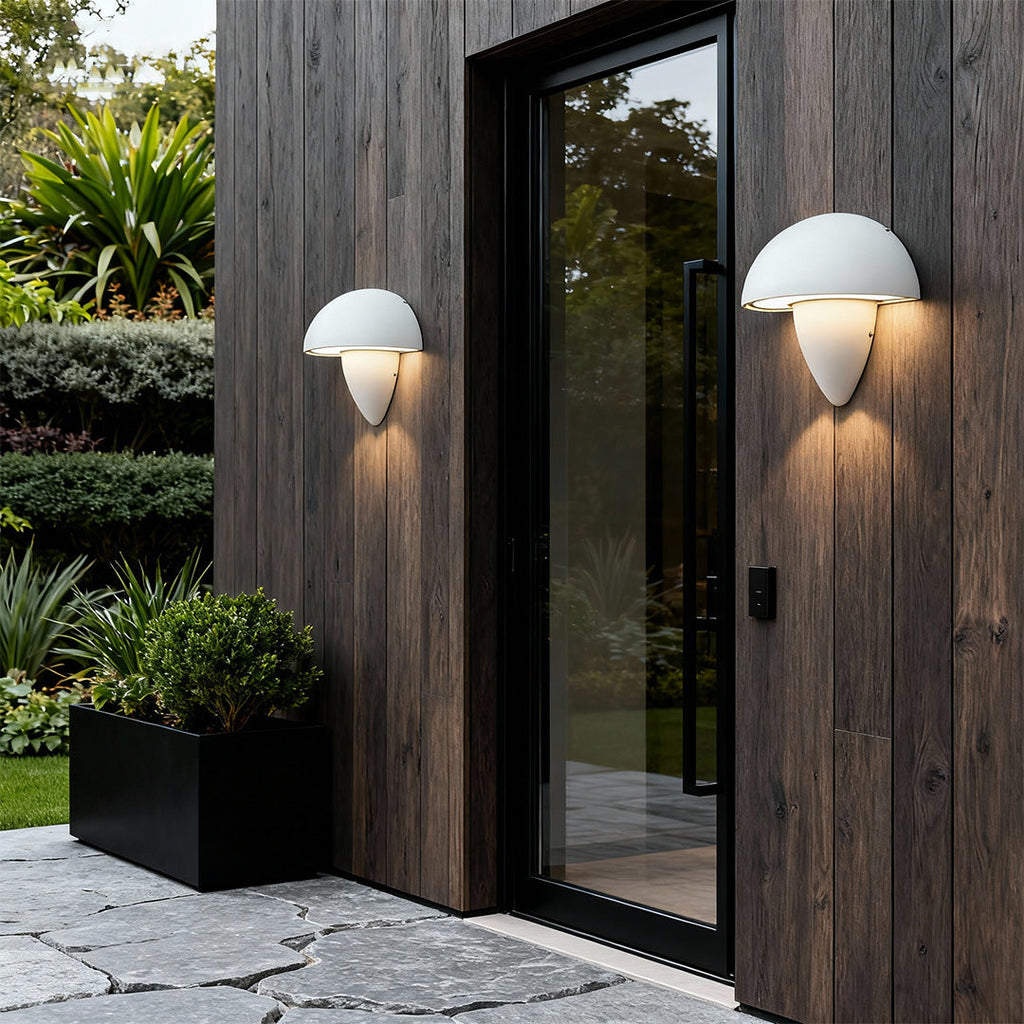 FENWICK FUNGAL GLOW WATER-RESISTANT LED WALL SCONCE