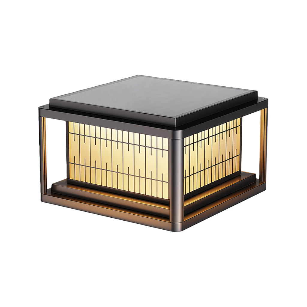WINDSOR GARDEN COLUMN LIGHT WITH WATER-RESISTANT DESIGN