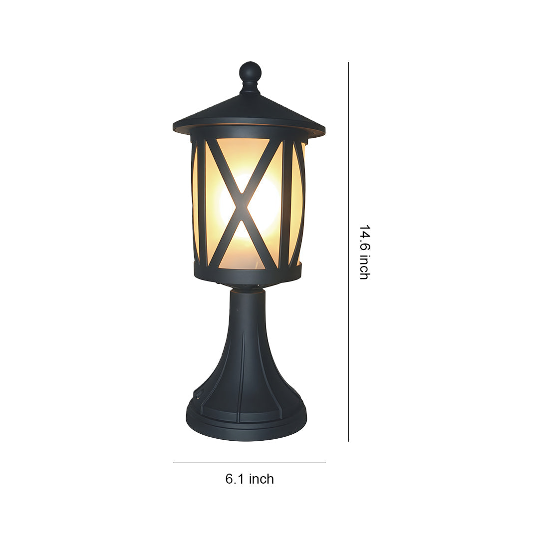 RAVENHURST NIGHT GLOW OUTDOOR PILLAR LIGHT