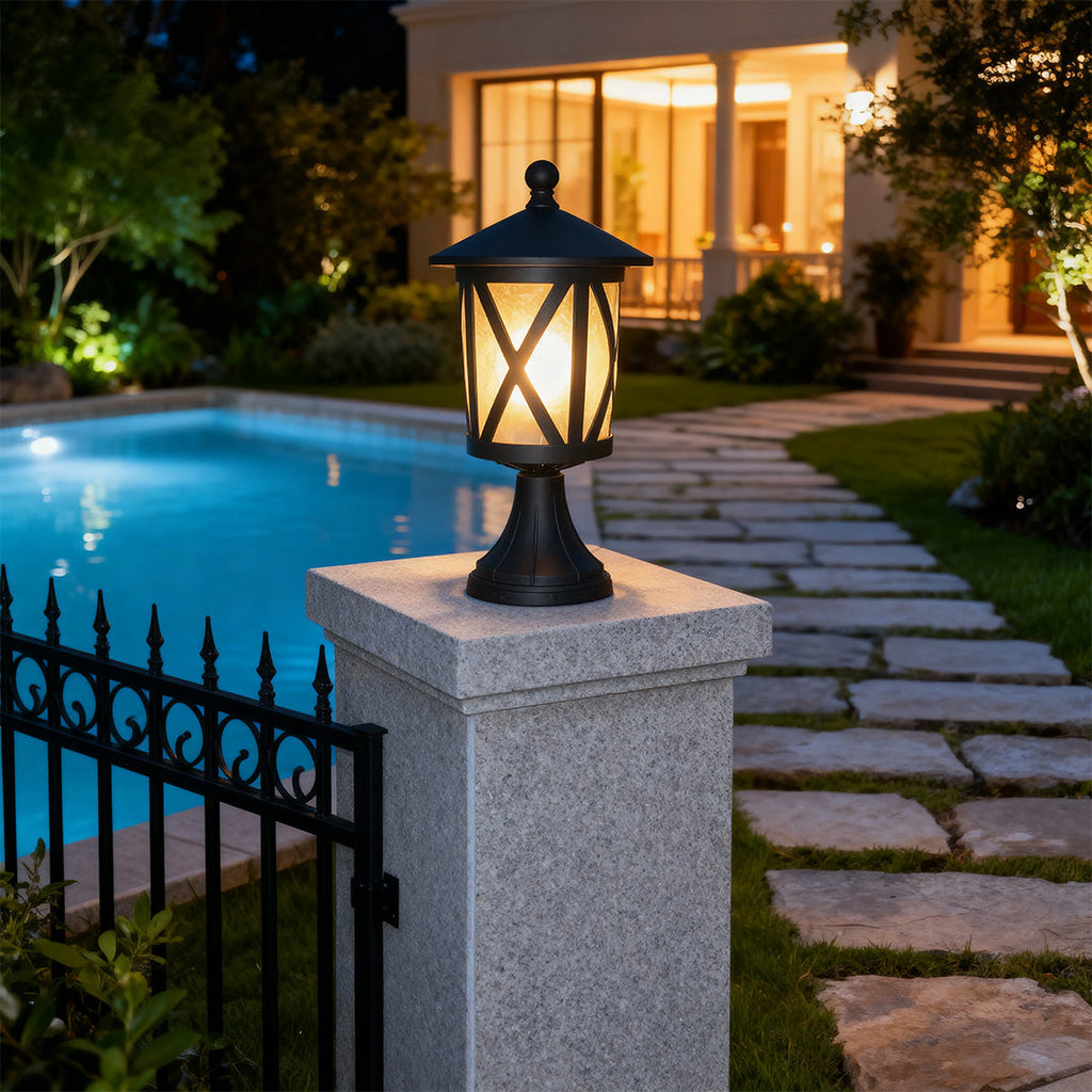RAVENHURST NIGHT GLOW OUTDOOR PILLAR LIGHT