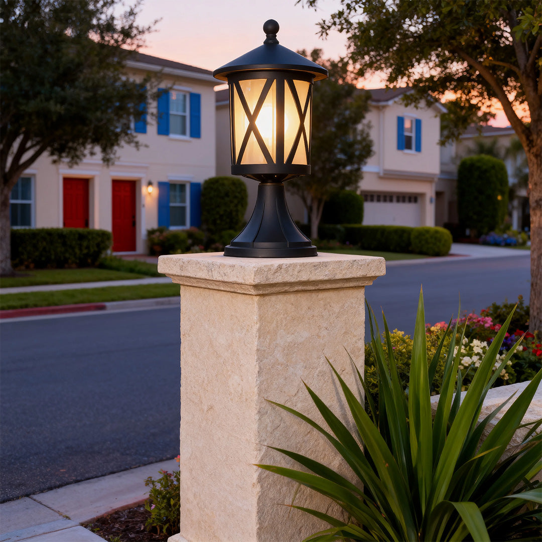 RAVENHURST NIGHT GLOW OUTDOOR PILLAR LIGHT