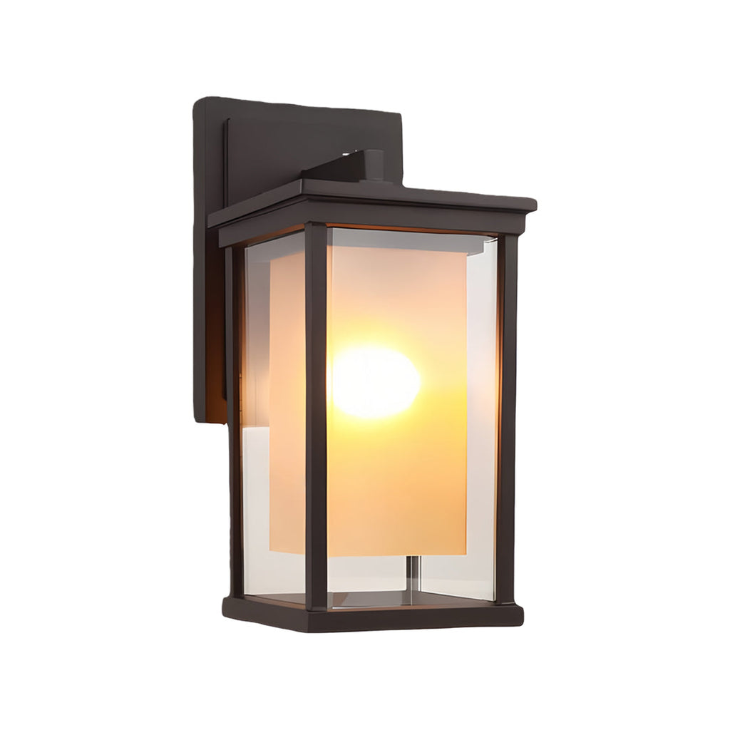 RAVENSHILL SQUARE ALUMINUM OUTDOOR WALL LIGHT