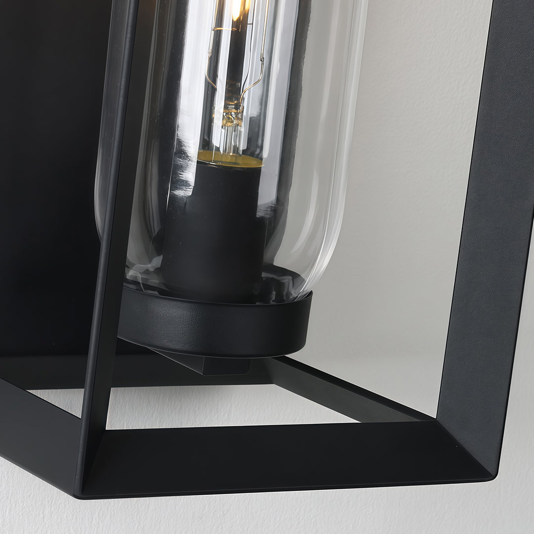RAVENSWORTH SQUARE OUTDOOR WALL LIGHTING, MODERN WATER-RESISTANT DESIGN