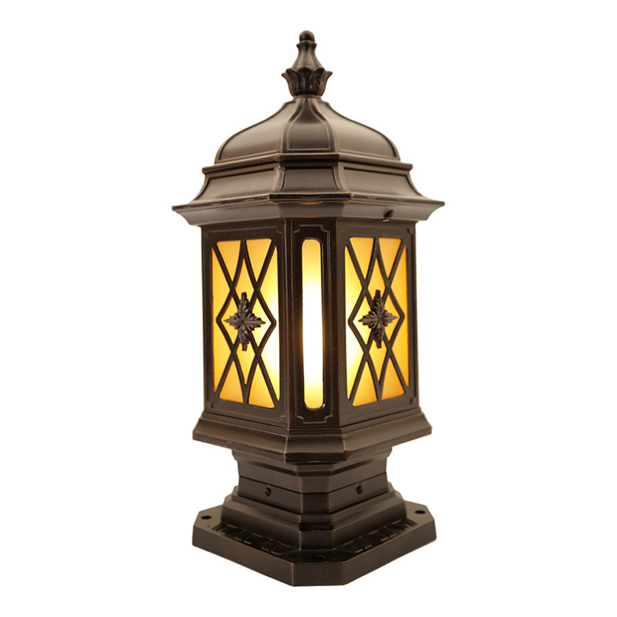 WINTHROP WEATHERPROOF OUTDOOR COLUMN LANTERN