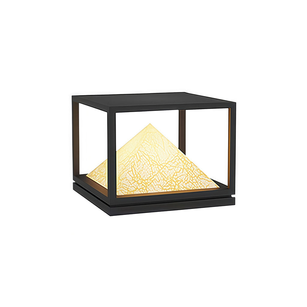 WINDSOR MARBLE COLUMN OUTDOOR ILLUMINATOR