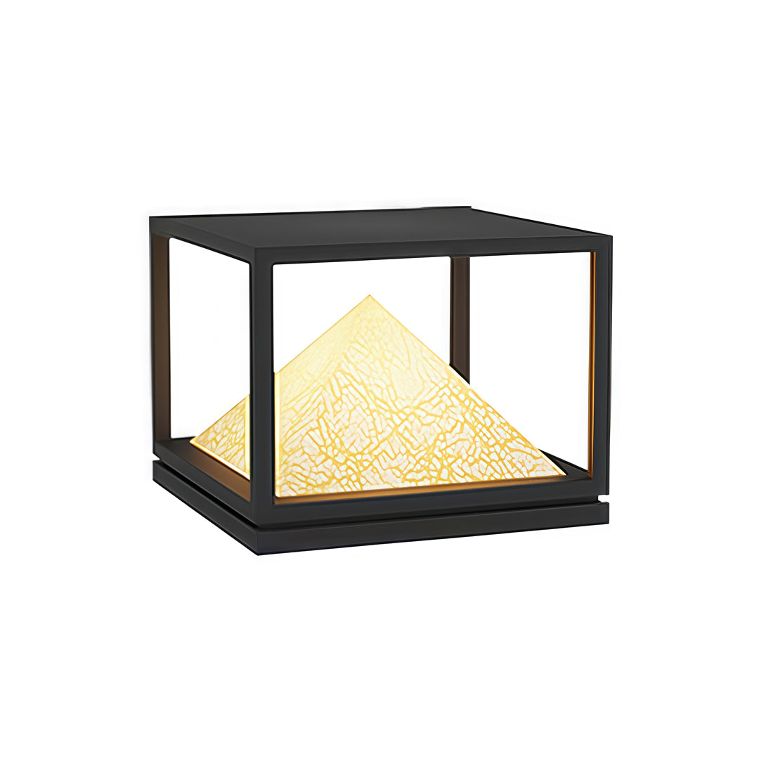 WINDSOR MARBLE COLUMN OUTDOOR ILLUMINATOR