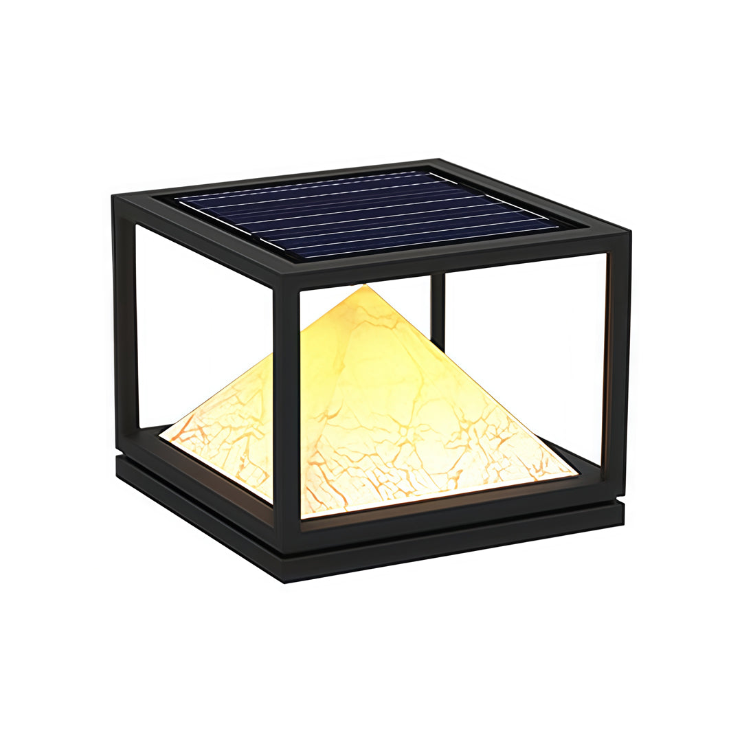 WINDSOR MARBLE COLUMN OUTDOOR ILLUMINATOR