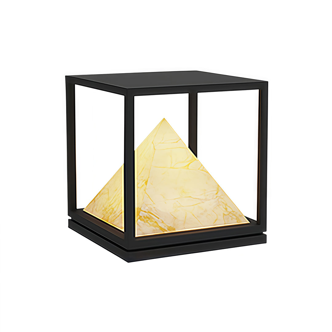 WINDSOR MARBLE COLUMN OUTDOOR ILLUMINATOR
