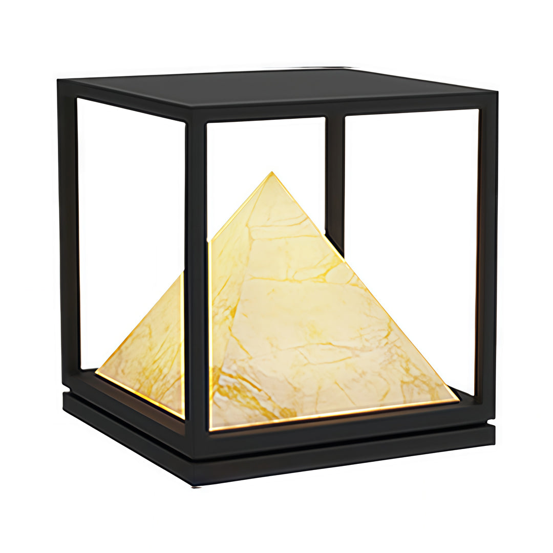 WINDSOR MARBLE COLUMN OUTDOOR ILLUMINATOR