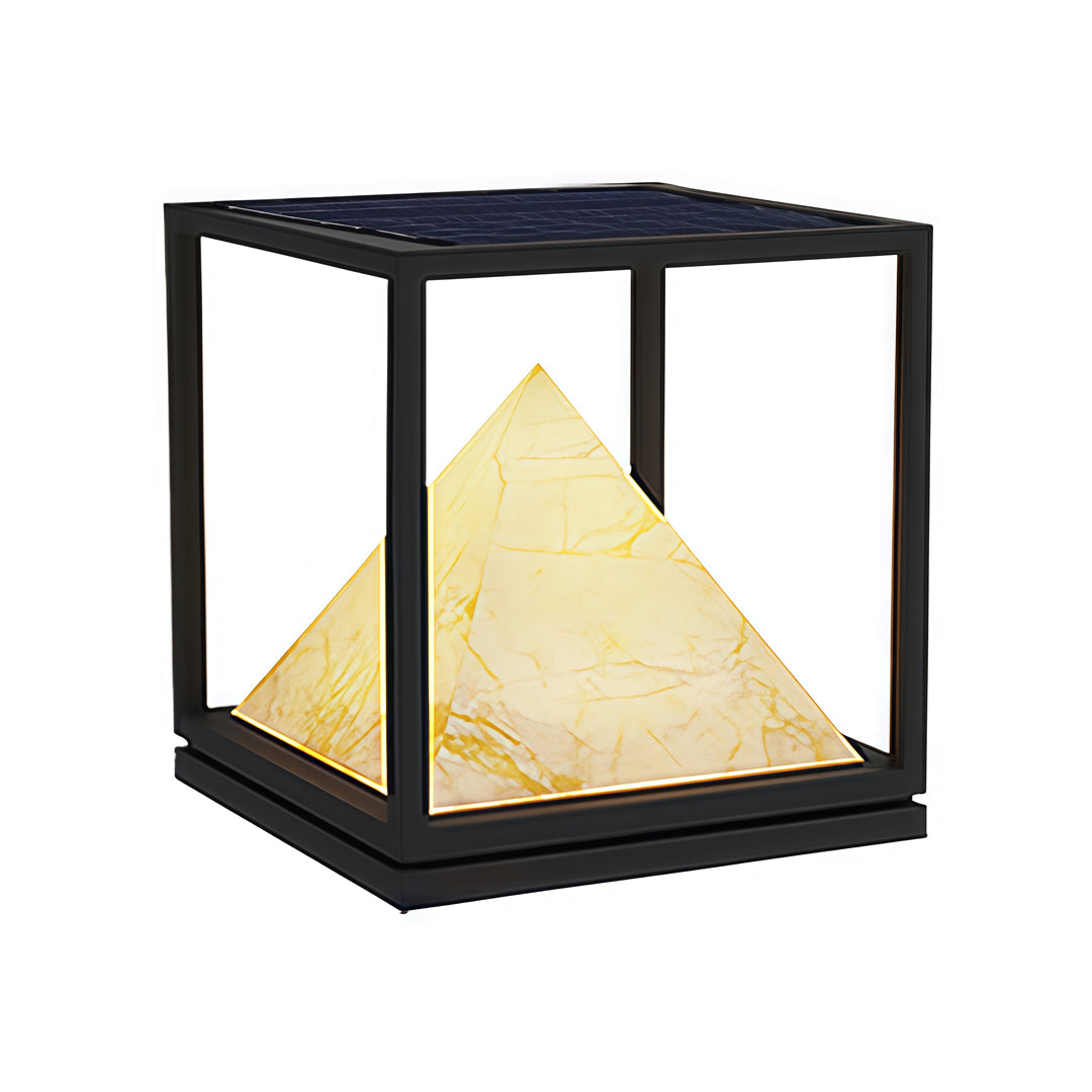 WINDSOR MARBLE COLUMN OUTDOOR ILLUMINATOR