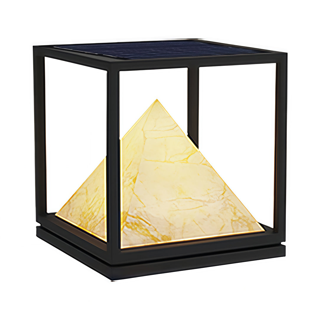 WINDSOR MARBLE COLUMN OUTDOOR ILLUMINATOR