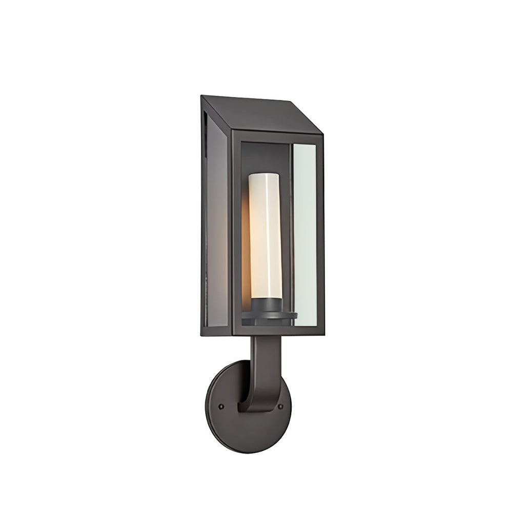 WINTHROP WEATHERED IRON WALL LANTERN