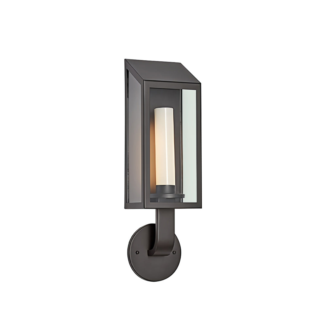 WINTHROP WEATHERED IRON WALL LANTERN