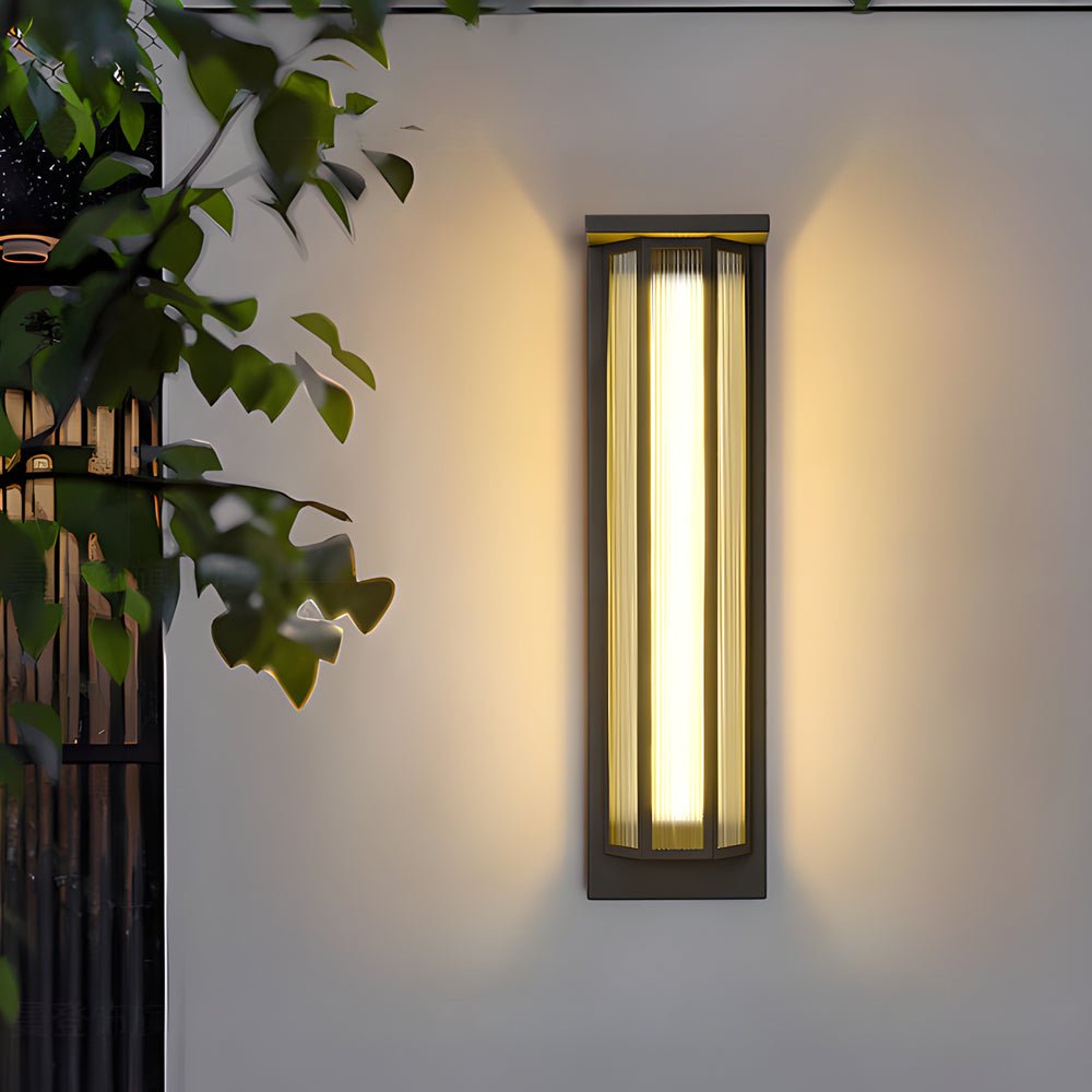 RAVENWATER RECTANGULAR CLEAR ACRYLIC OUTDOOR ILLUMINATOR