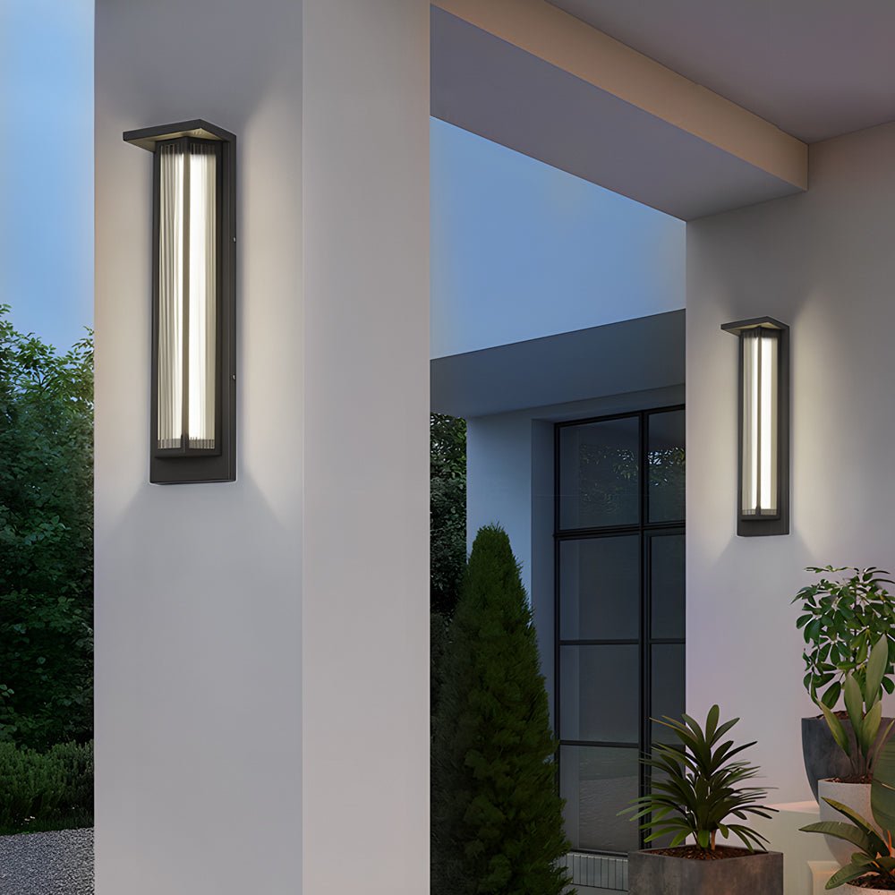 RAVENWATER RECTANGULAR CLEAR ACRYLIC OUTDOOR ILLUMINATOR