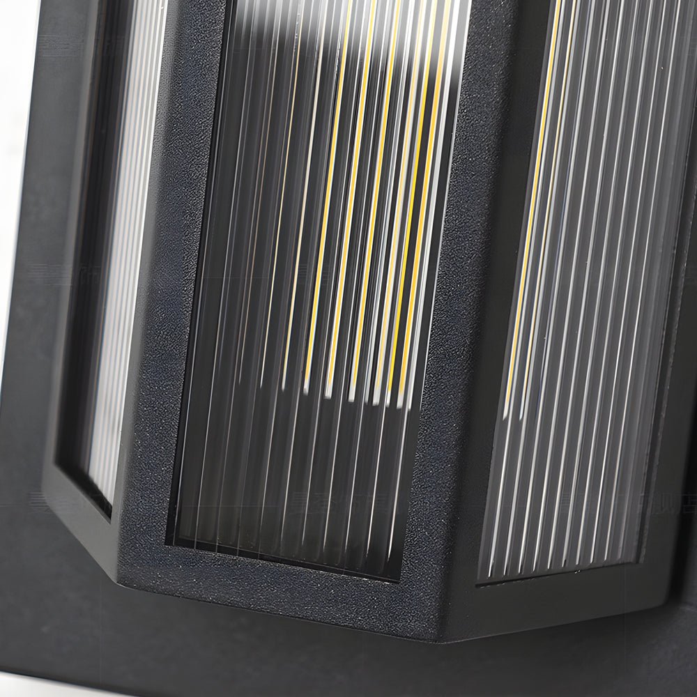 RAVENWATER RECTANGULAR CLEAR ACRYLIC OUTDOOR ILLUMINATOR