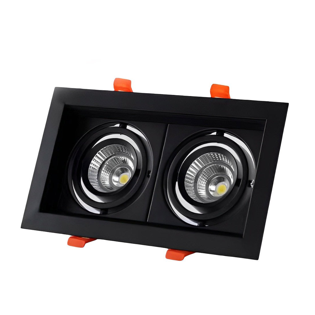 RAVENSHILL RECTANGULAR TWIN RECESSED ILLUMINATOR