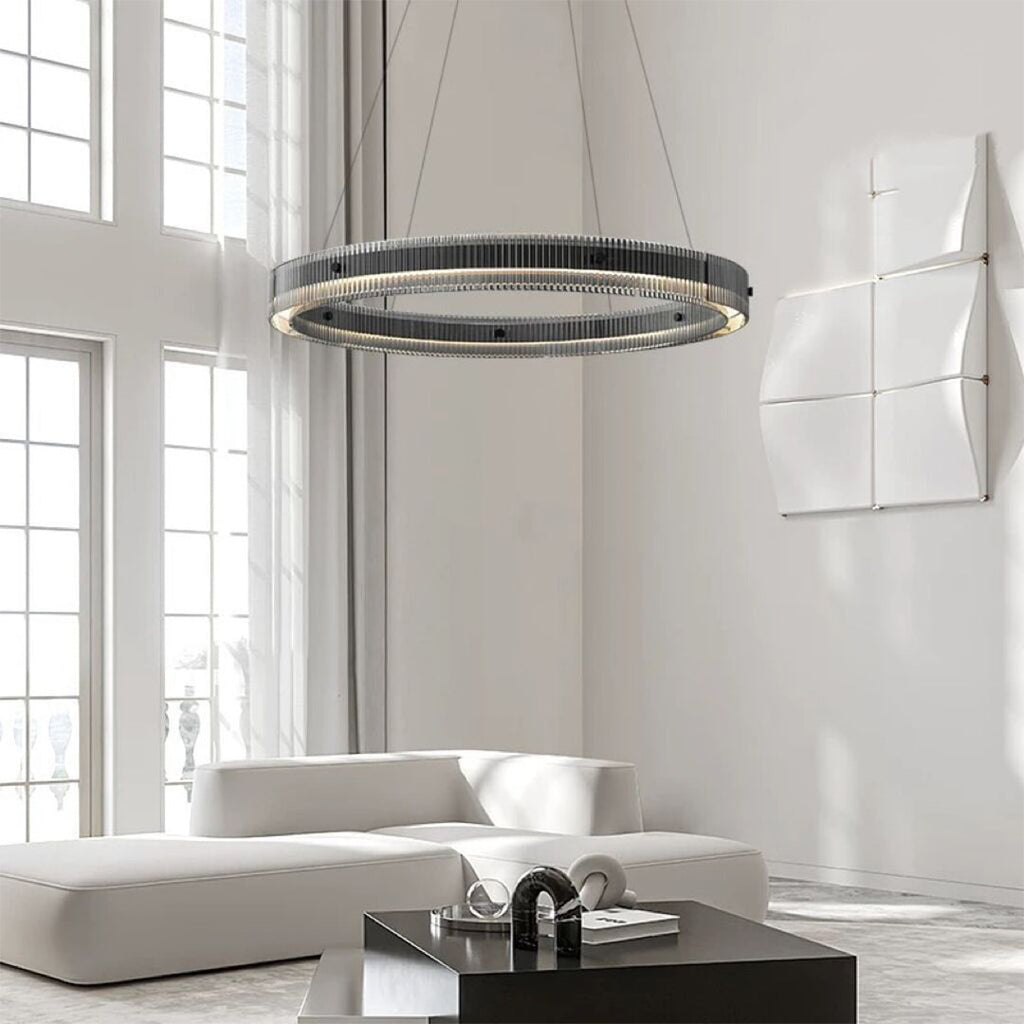 RAVENSTEAD BLACK ORBITAL CHANDELIER