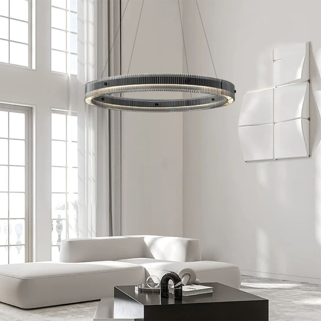 RAVENSTEAD BLACK ORBITAL CHANDELIER