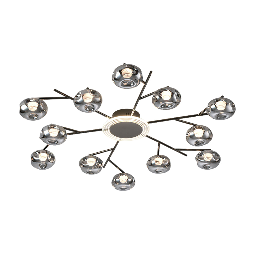 WINDSOR BRANCHED CIRCULAR FLUSH MOUNT LIGHT